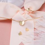 18K Gold Heart Necklace