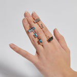 14K Gold Topaz Ring
