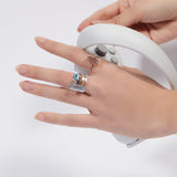 14K Gold Topaz Ring
