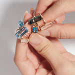 14K Gold Topaz Ring