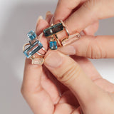 14K Gold Topaz Ring