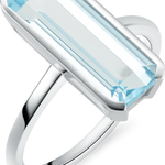 14K Gold Topaz Ring