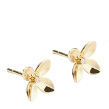 Flora Diamond Stud Earrings 
